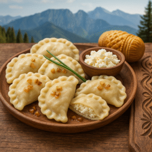 Pierogi z zakopiańską bryndzą – 400 g