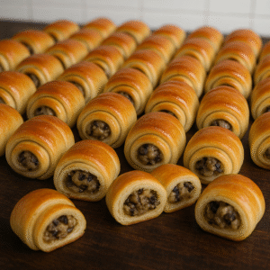Paszteciki z pieczarkami – 1000 g