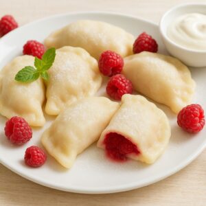 Pierogi z malinami – 1000 g